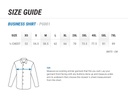 Business Shirt Size Guide