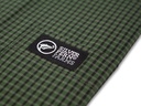 Men's Business Shirt Green and Black Check Long Sleeve