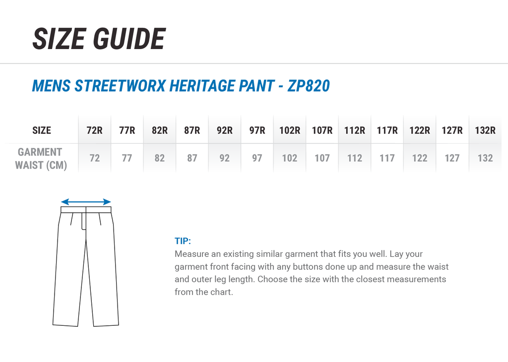 Mens Streetworx Heritage Pant