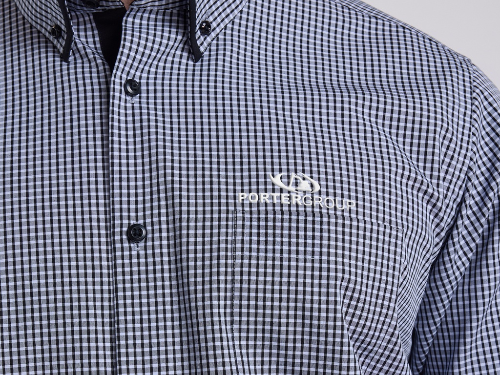 Business Shirt - Grey Check