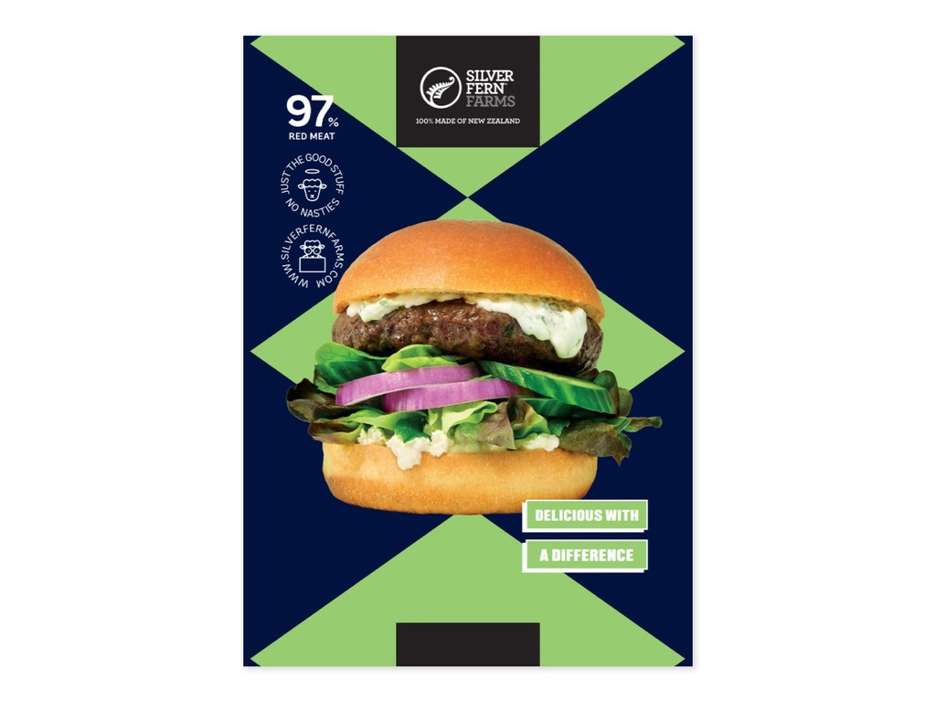 A6 Burger Info Card: Lamb - Pack of 100